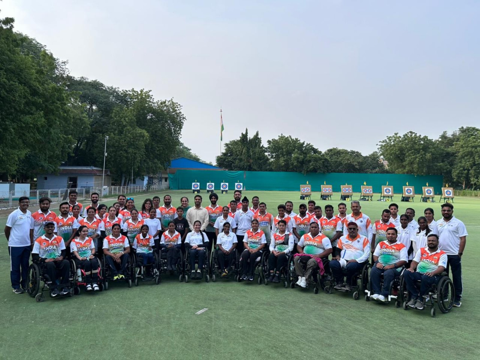 Indian para archery squad (Photo: PCI/SAI)