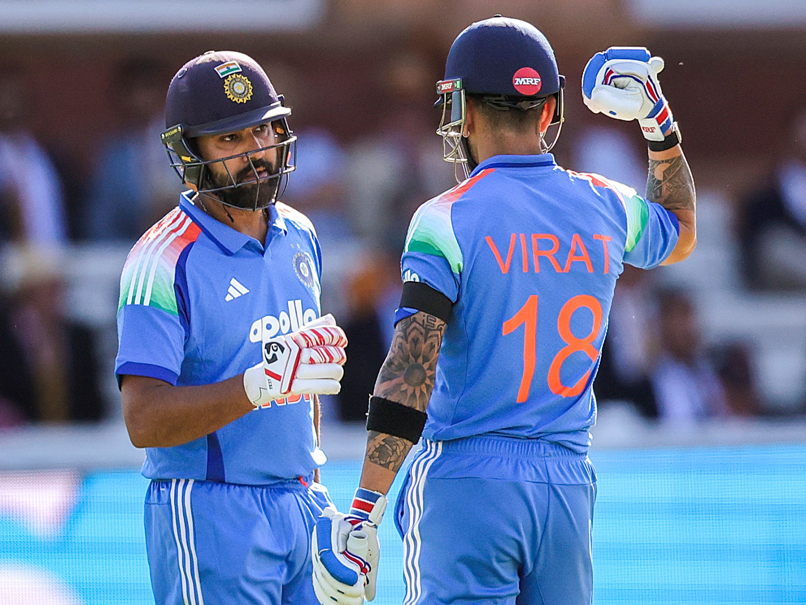 Rohit Sharma and Virat Kohli. (Photo: ANI)
