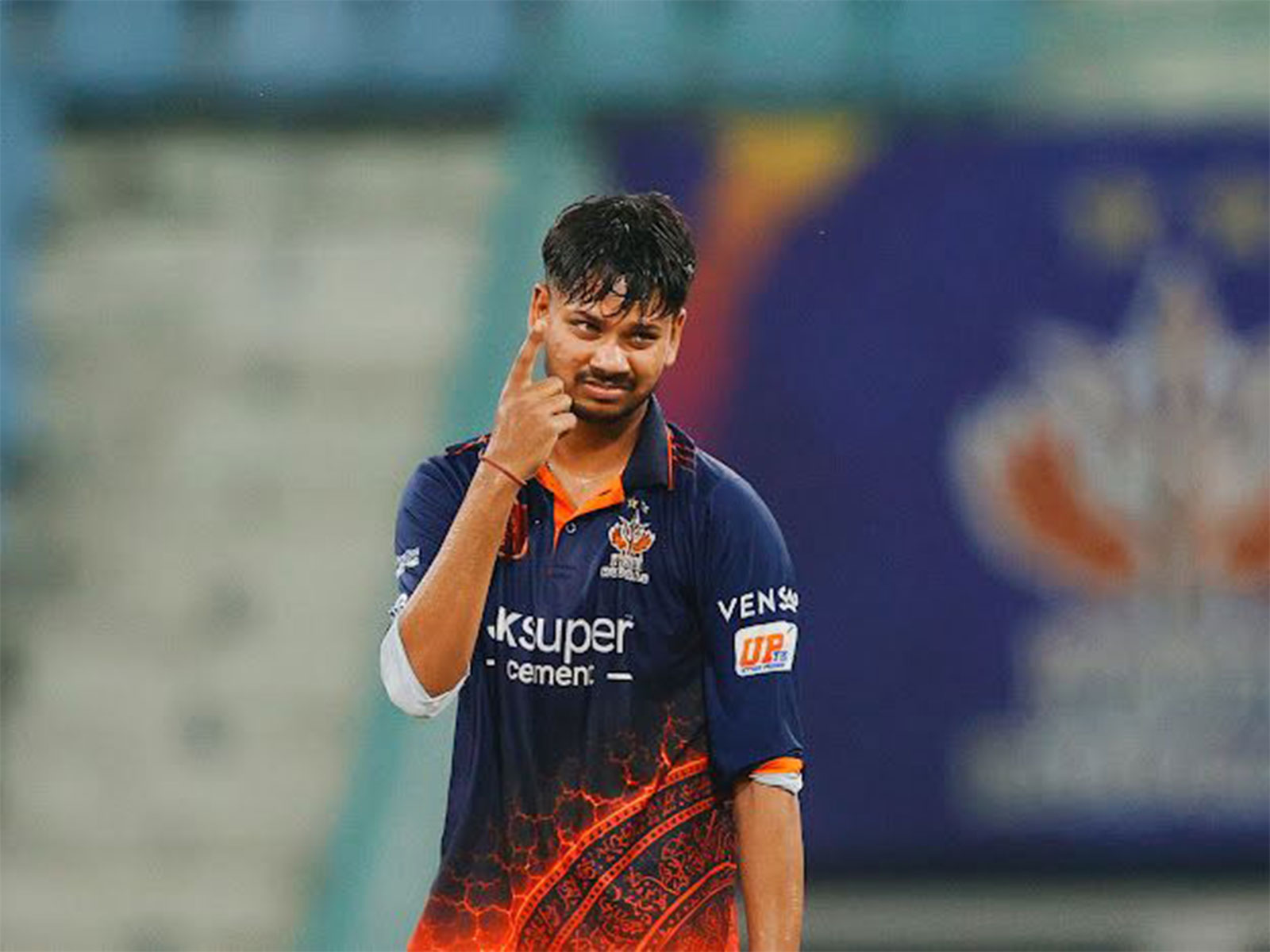 Kashi Rudras spinner Kartik Yadav. (Photo: Kashi Rudras)