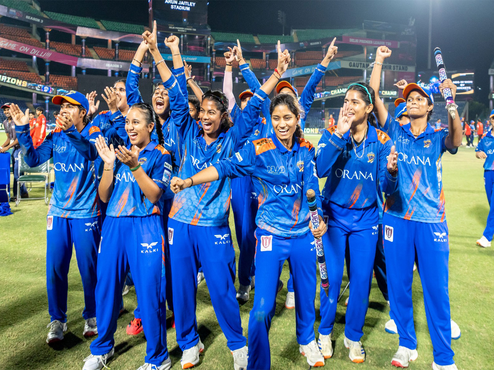 North Delhi Strikers Women's team players (Photo: DPL)