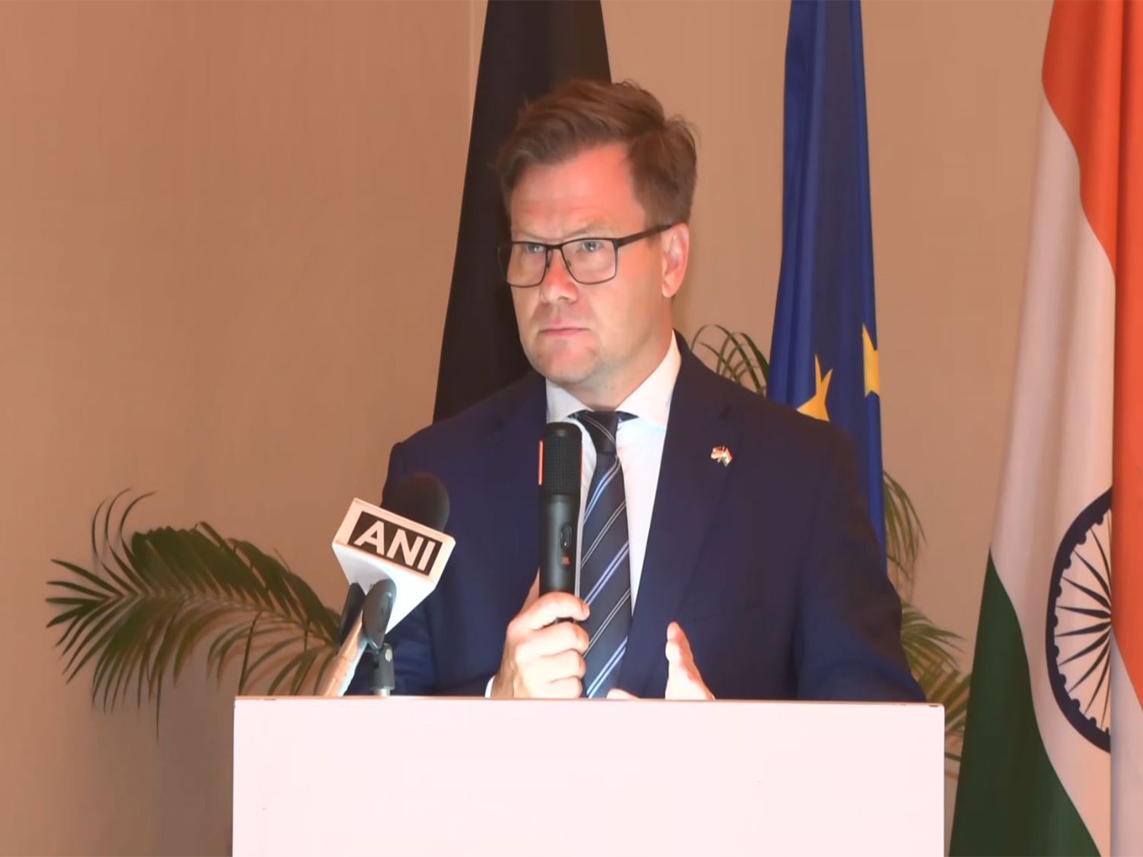 German Federal Minister for Environment, Climate Action, Nature Conservation and Nuclear Safety Carsten Schneider (Photo/ANI)