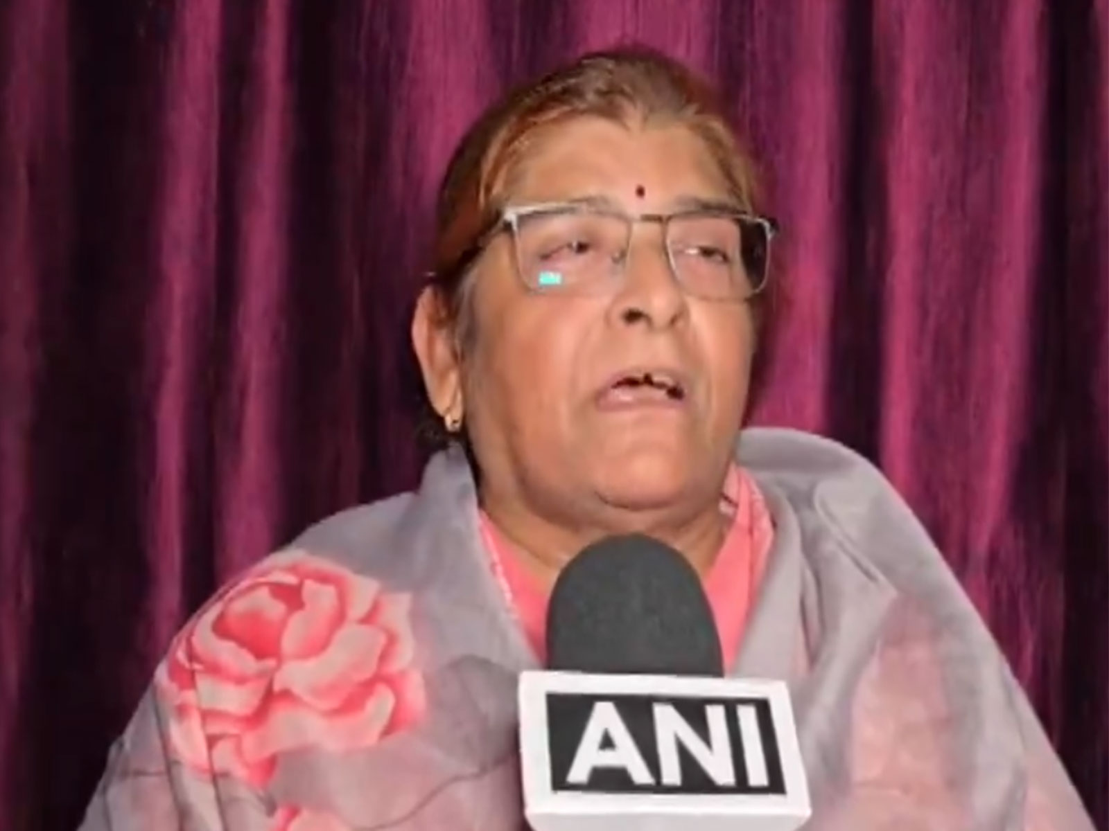 Nirmala Yadav, first woman trustee of Shri Ram Janmabhoomi Teerth Kshetra Trust (Photo/ANI)
