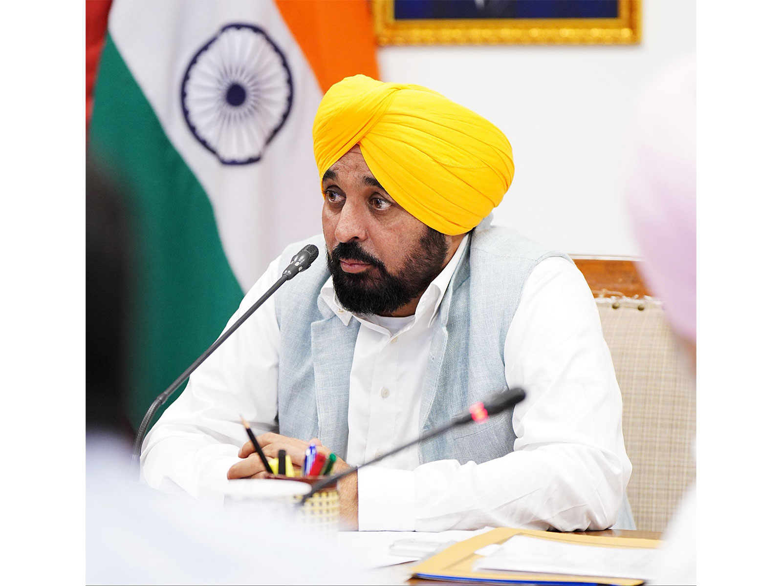 Punjab Chief Minister Bhagwant Singh Mann (Photo/X@Bhagwantmann)