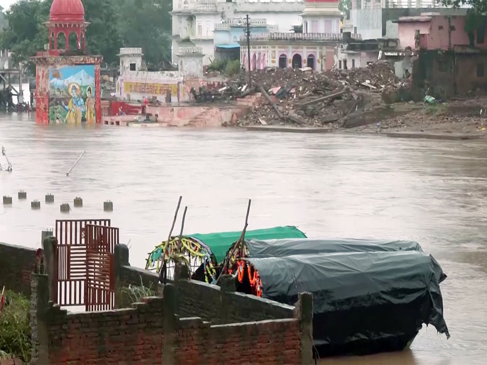 Mandakini River in Chitrakoot, Satna (Photo/ANI)