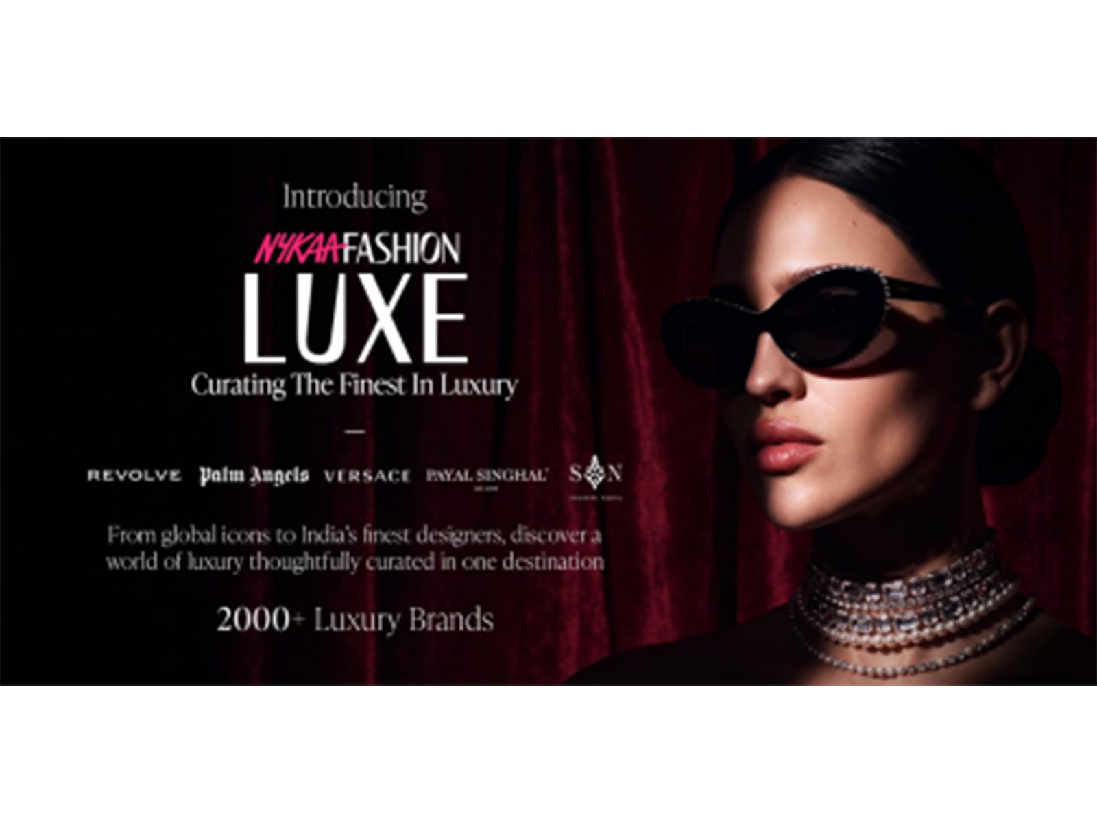 Featuring 1,500+ global luxury brands, 500+ Indian designers, and exclusive access to 1,300+ Revolve brands in a curated, elevated shopping experience