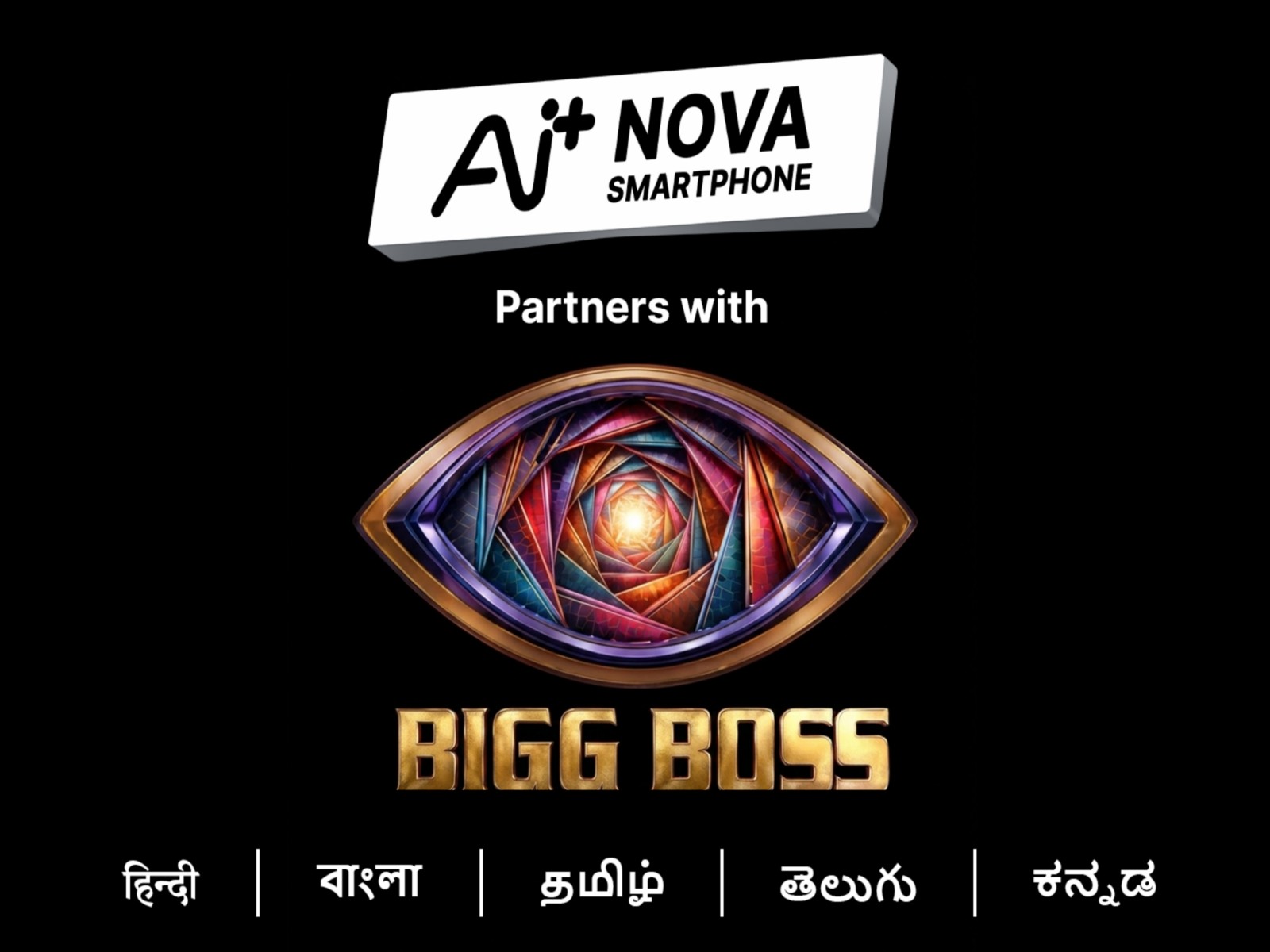Ai+ Smartphone Enters the Bigg Boss House Across Five Language Editions