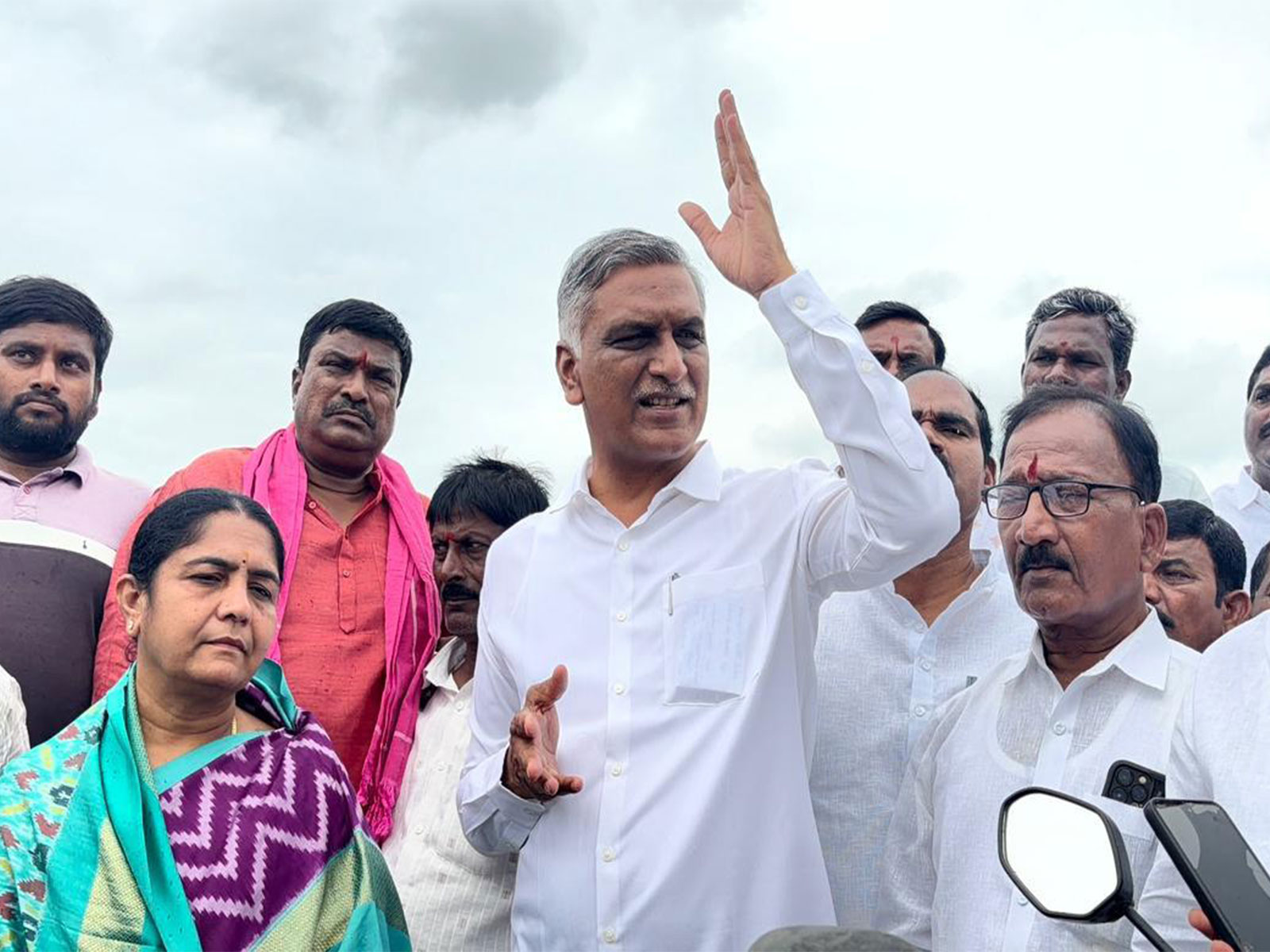 Former Minister and Bharat Rashtra Samiti's Deputy Floor Leader T Harish Rao (Photo/ANI)