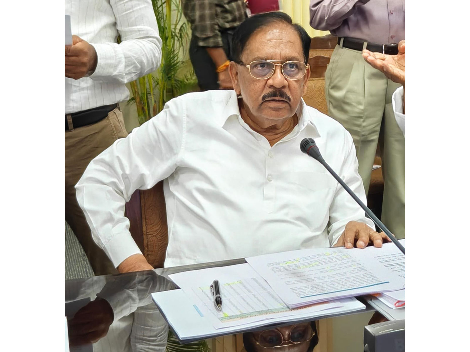 Karnataka Deputy Chief Minister G Parameshwara (File Photo/ ANI)