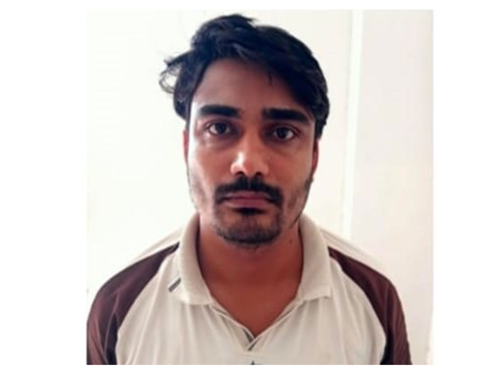 Accused Rahul Chaudhary, arrested by Rajasthan SOG in the JET 2021 dummy candidate case.(Photo/ ANI)