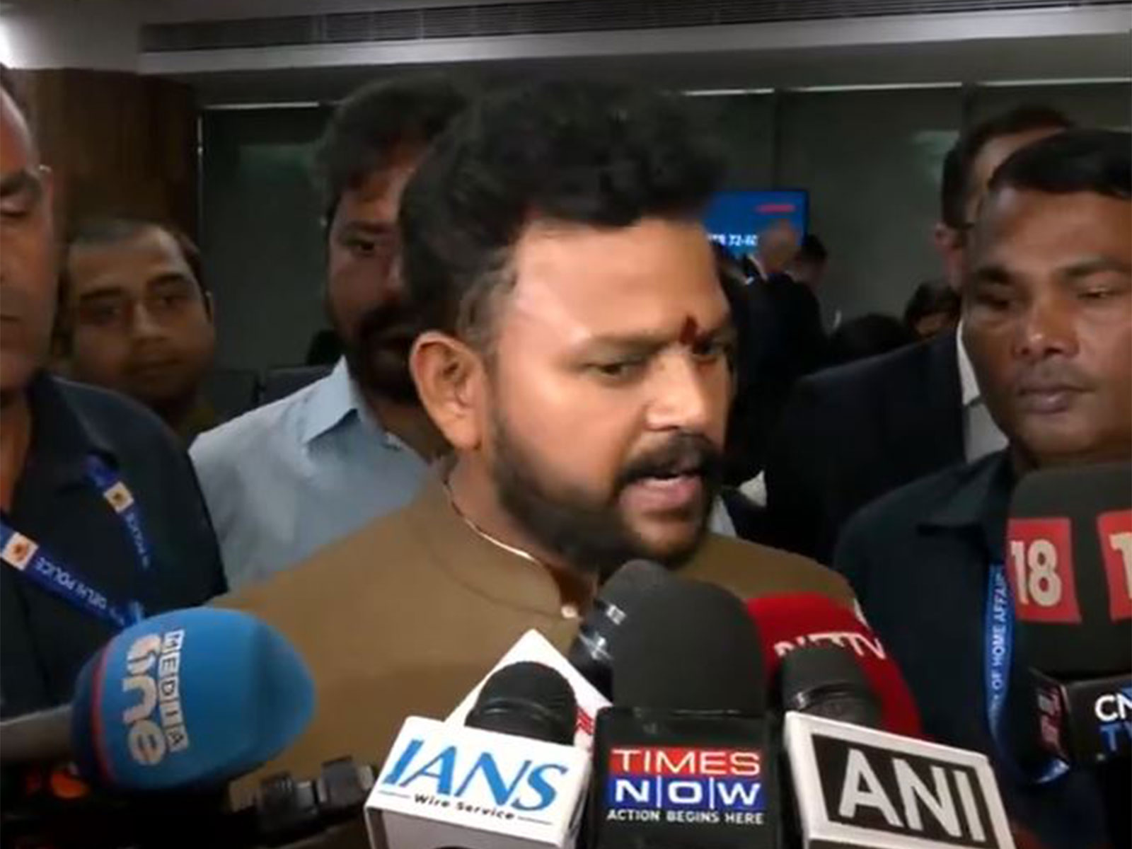 Union Minister of Civil Aviation Ram Mohan Naidu Kinjarapu (Photo/ANI)