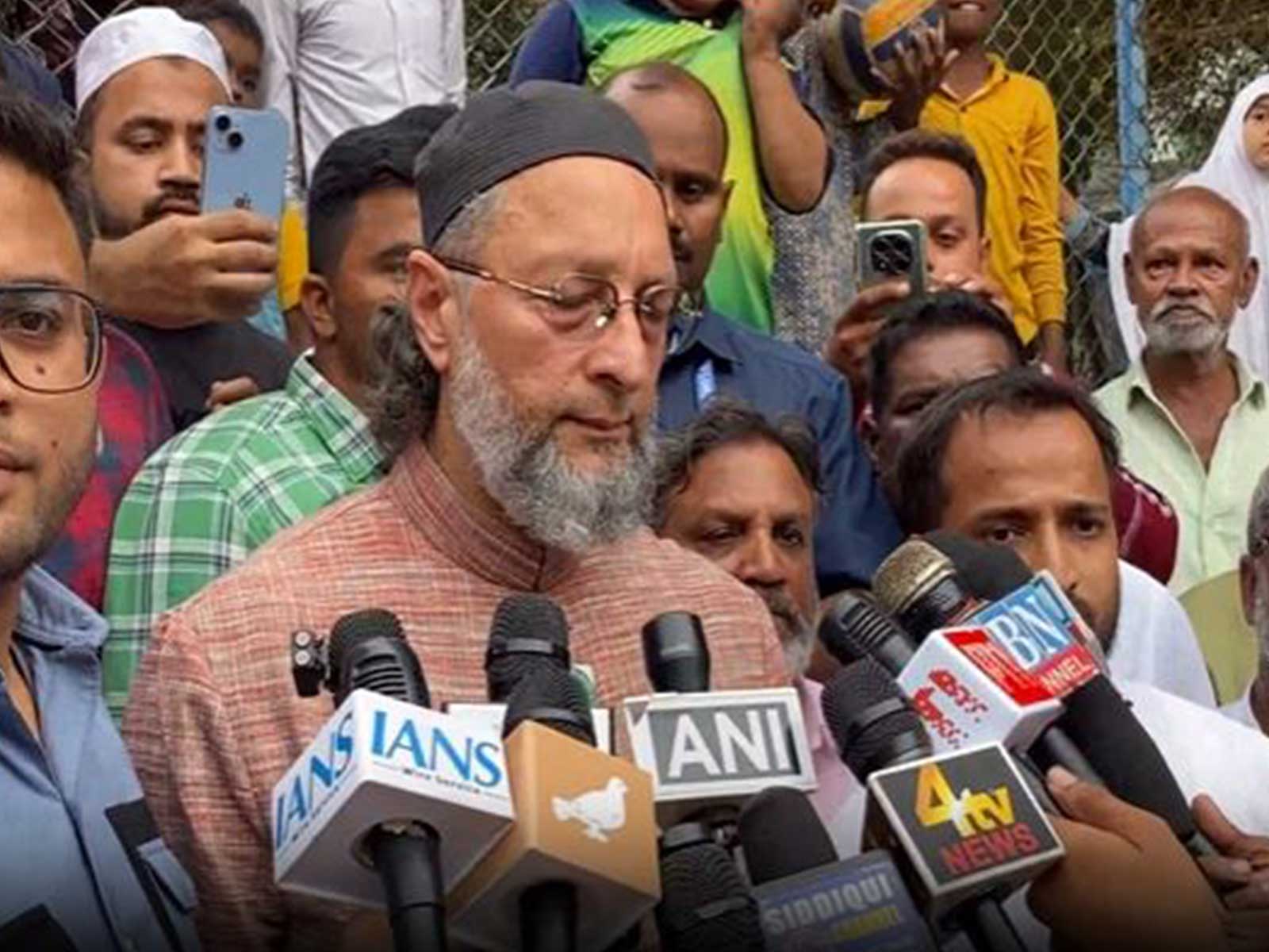 AIMIM chief and MP Asaduddin Owaisi (Photo/ANI)