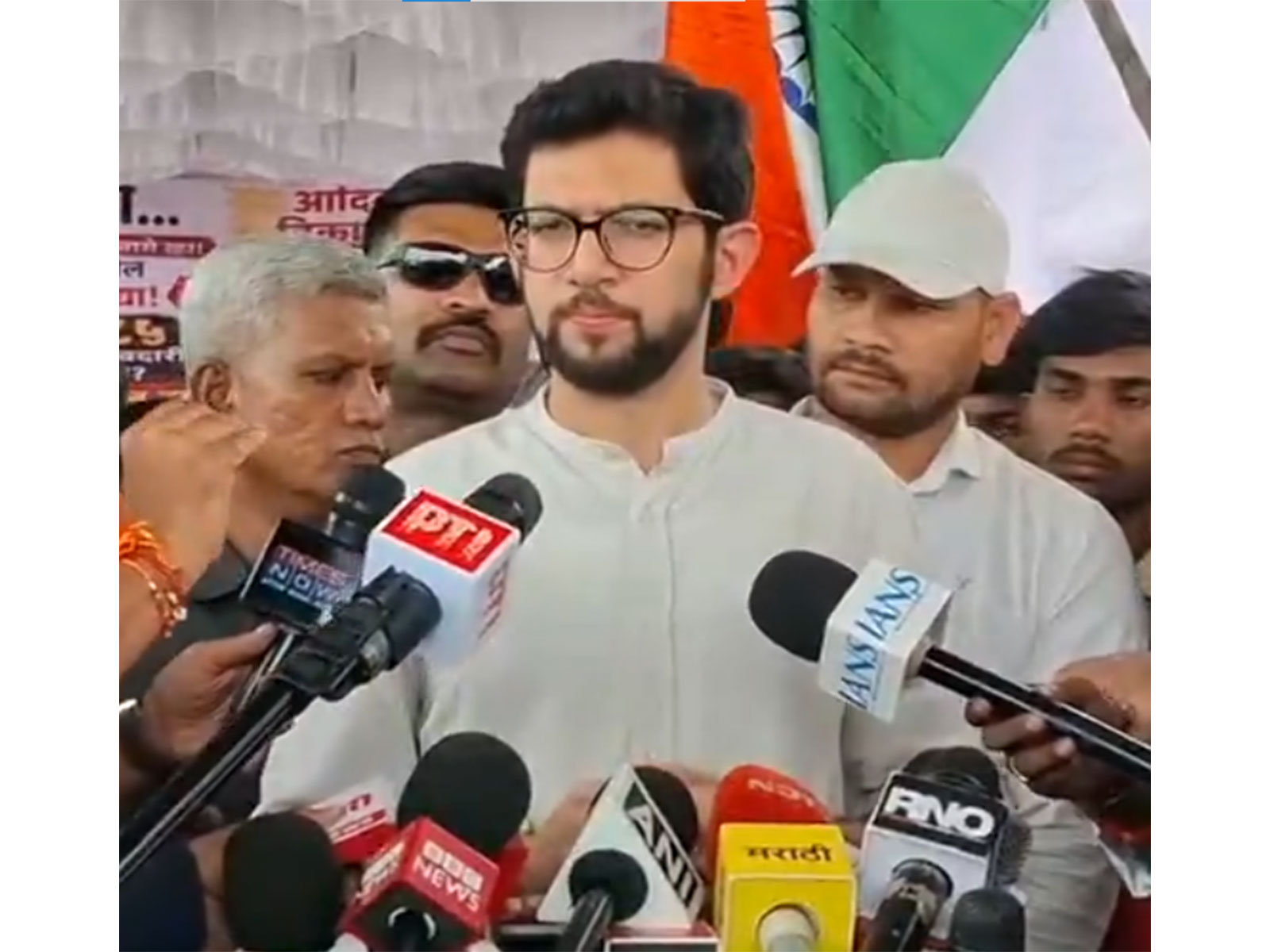 Shiv Sena (UBT) leader Aaditya Thackeray (Photo/ANI)