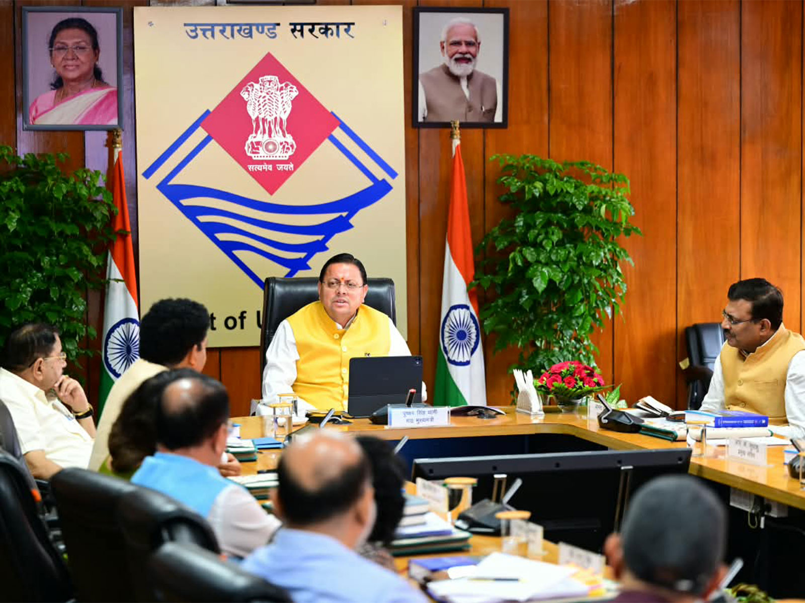 Uttarakhand CM Pushkar singh Dhami (Photo/ANI)