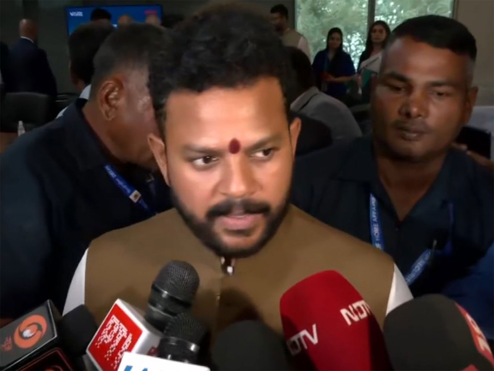 Union Minister of Civil Aviation Ram Mohan Naidu Kinjarapu. (Photo-ANI)