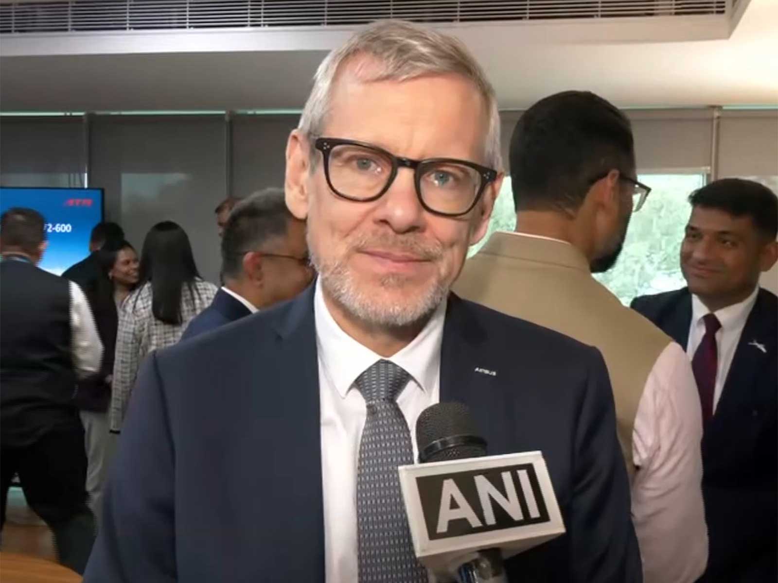 Jurgen Westermeier, President and Managing Director, Airbus India and South Asia. (Photo-ANI)