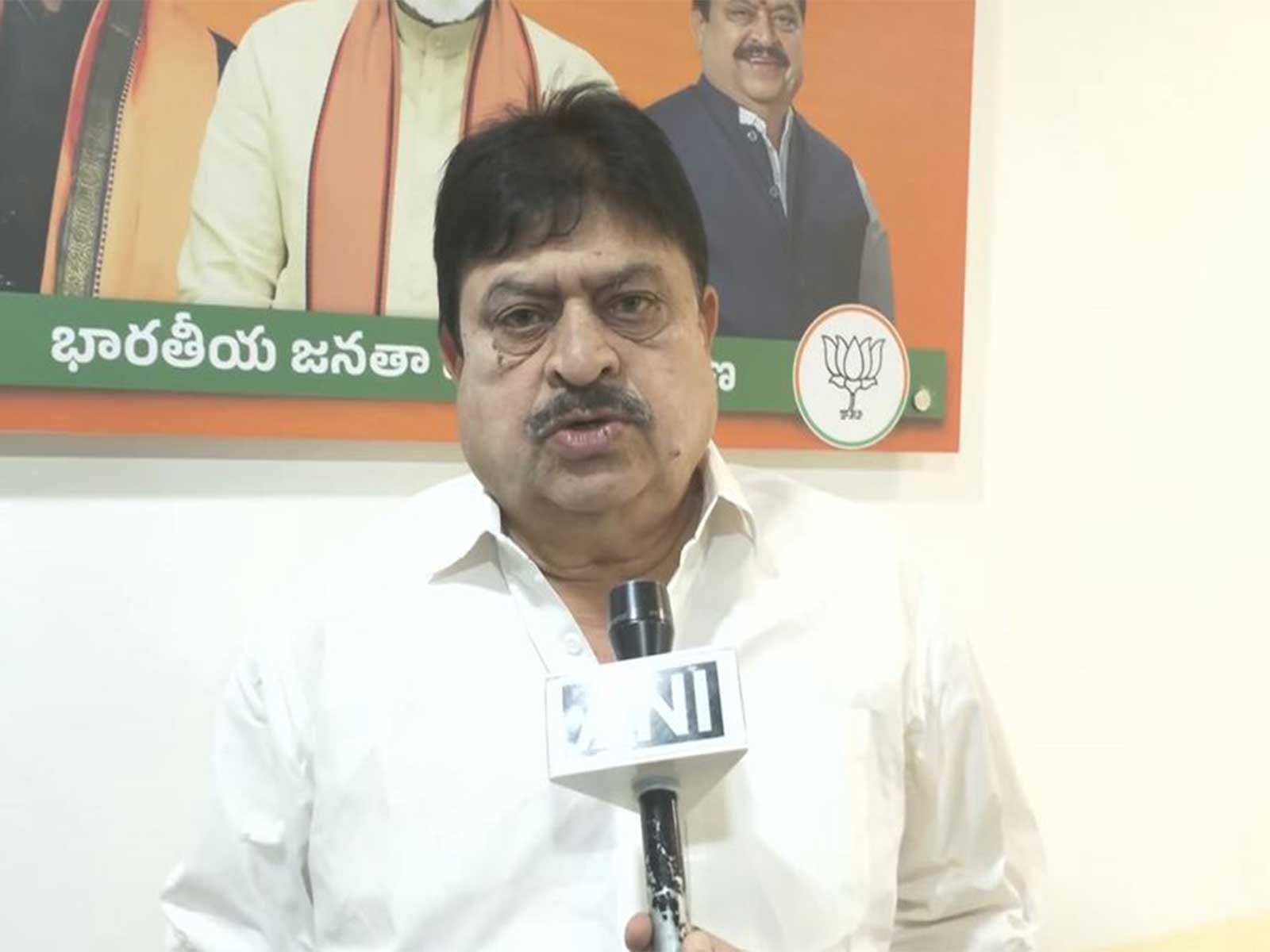 Telangana BJP President N. Ramchander Rao (Photo/ANI)