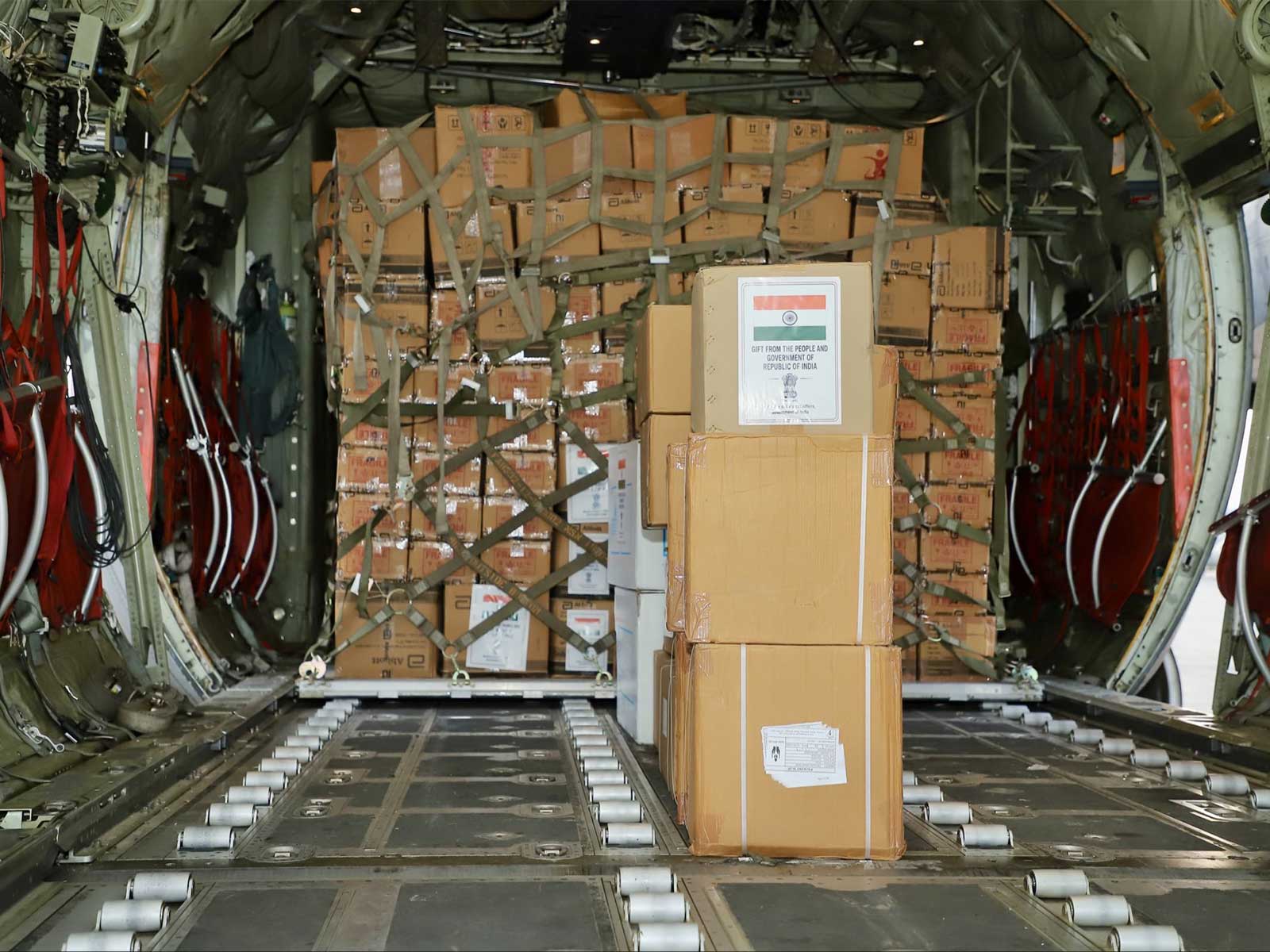 India dispatched two more aircrafts with 21.5 tonnes of relief assistance for Nepal (Photo/X/@MEAIndia)