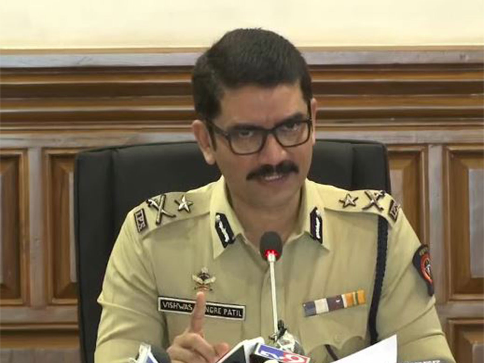 Nagpur Police Commissioner Vishwas Nangre Patil (Photo/ANI)