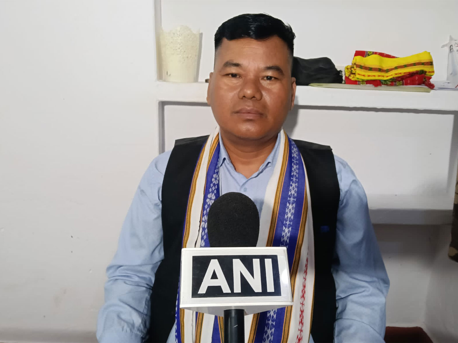 Prasenjit Debbarma (Photo/ANI)