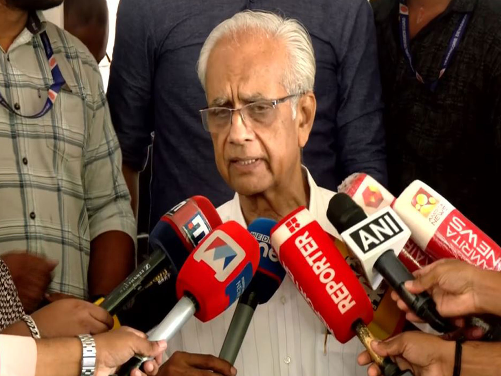 Travancore Devaswom Board (TDB) President K. Jayakumar (Photo/ANI)