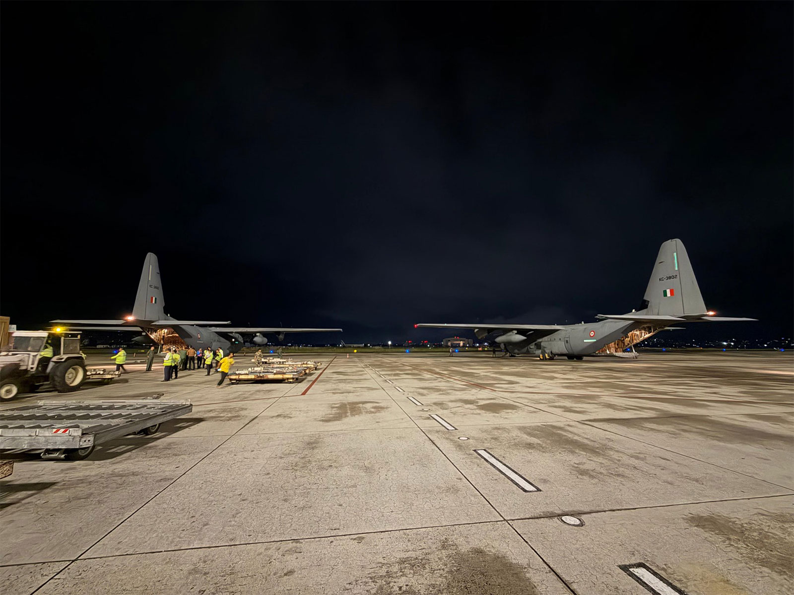 India sends 6th, 7th relief flights to flood-hit Nepal (Photo/X@MEAIndia)