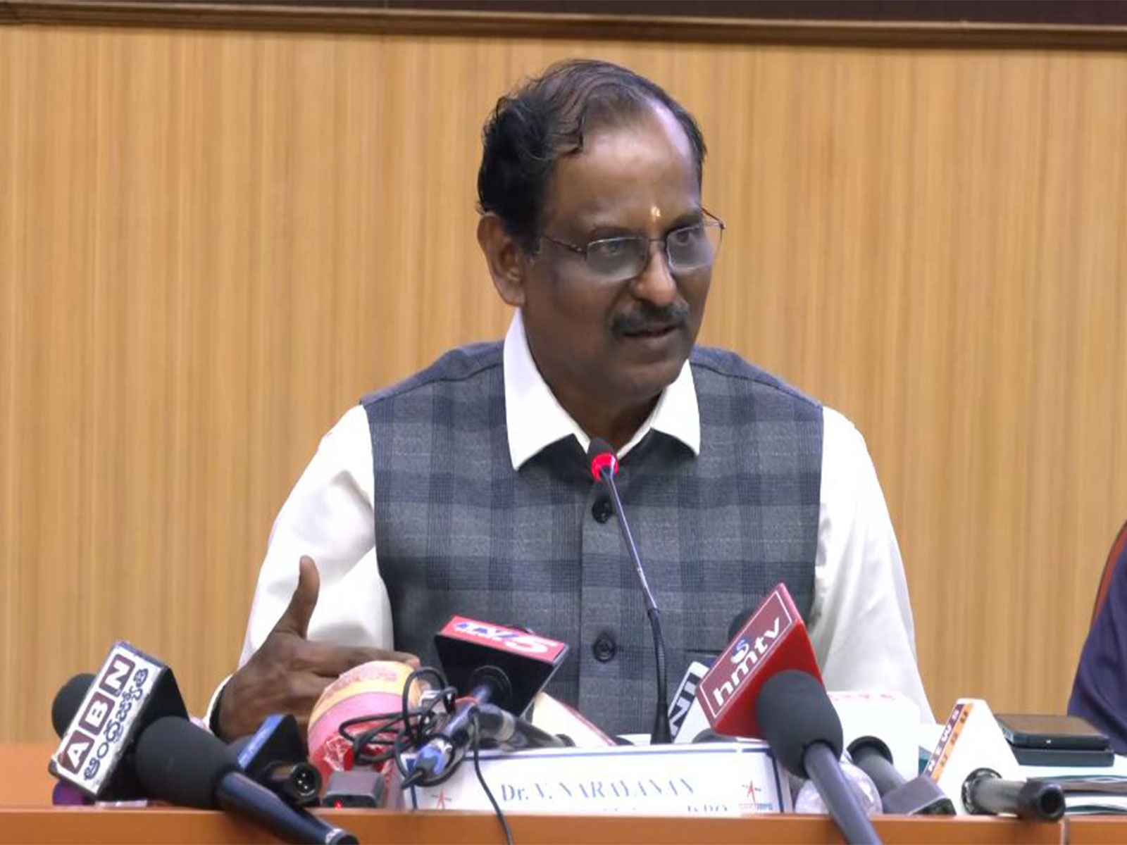 ISRO chief V Narayanan (Photo/ANI)