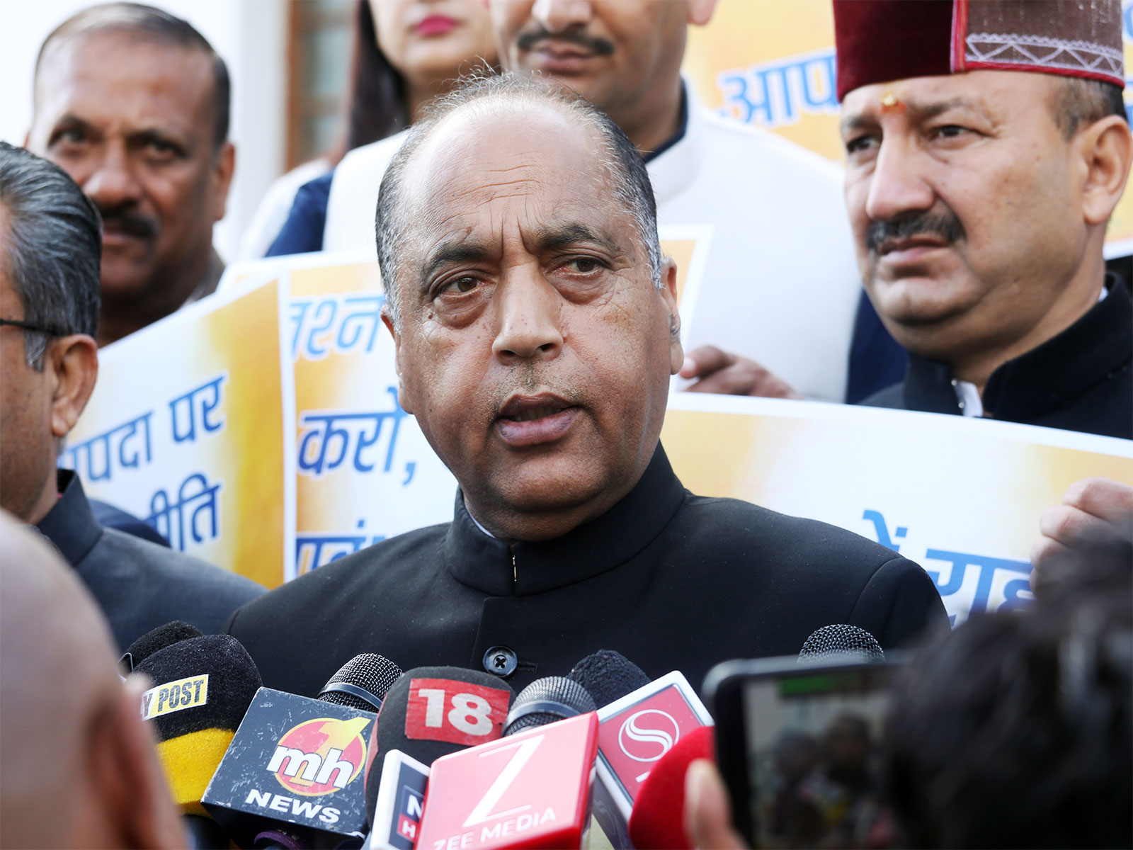 Leader of Opposition Himachal Pradesh Assembly, Jairam Thakur (File photo/ANI)