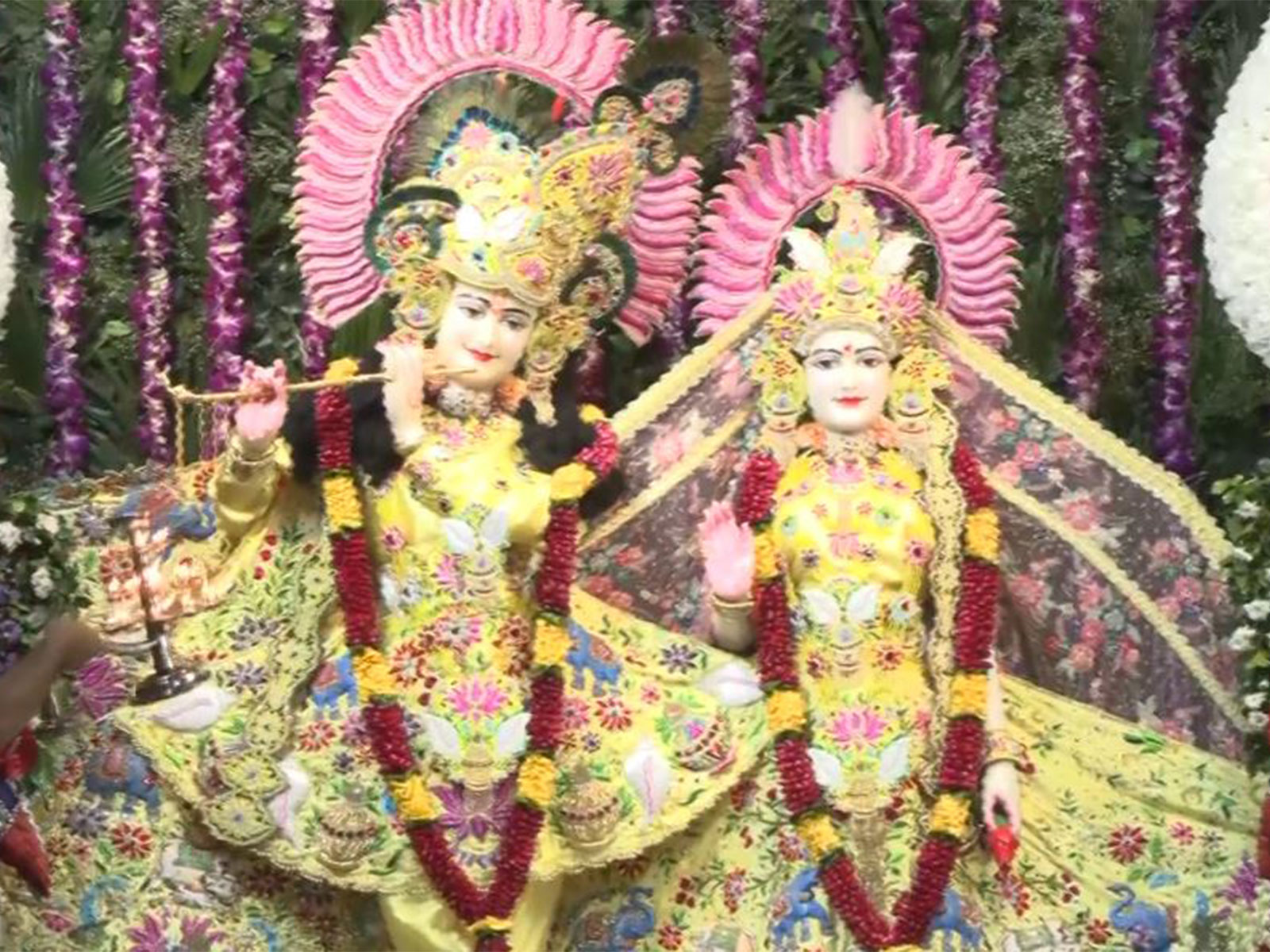 Janmashtami celebrations underway (Photo/ANI)