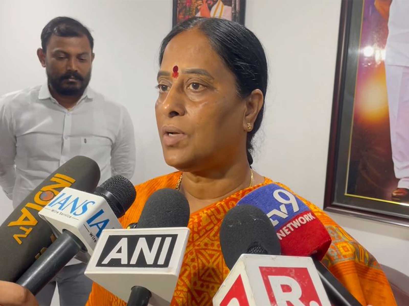 Congress MLA Konda Surekha (Photo/ANI)