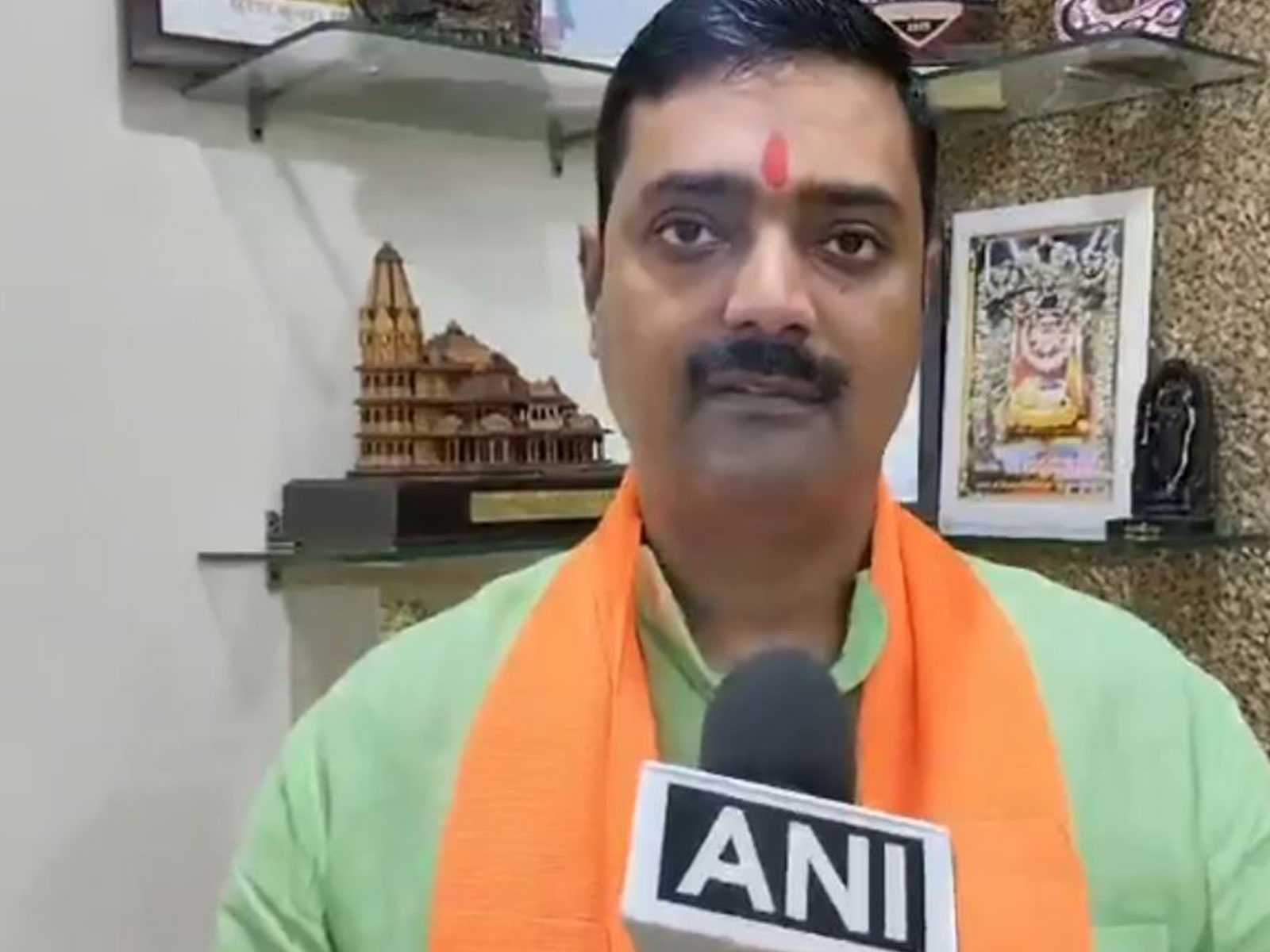 BJP leader Rakesh Tripathi (Photo/ANI)