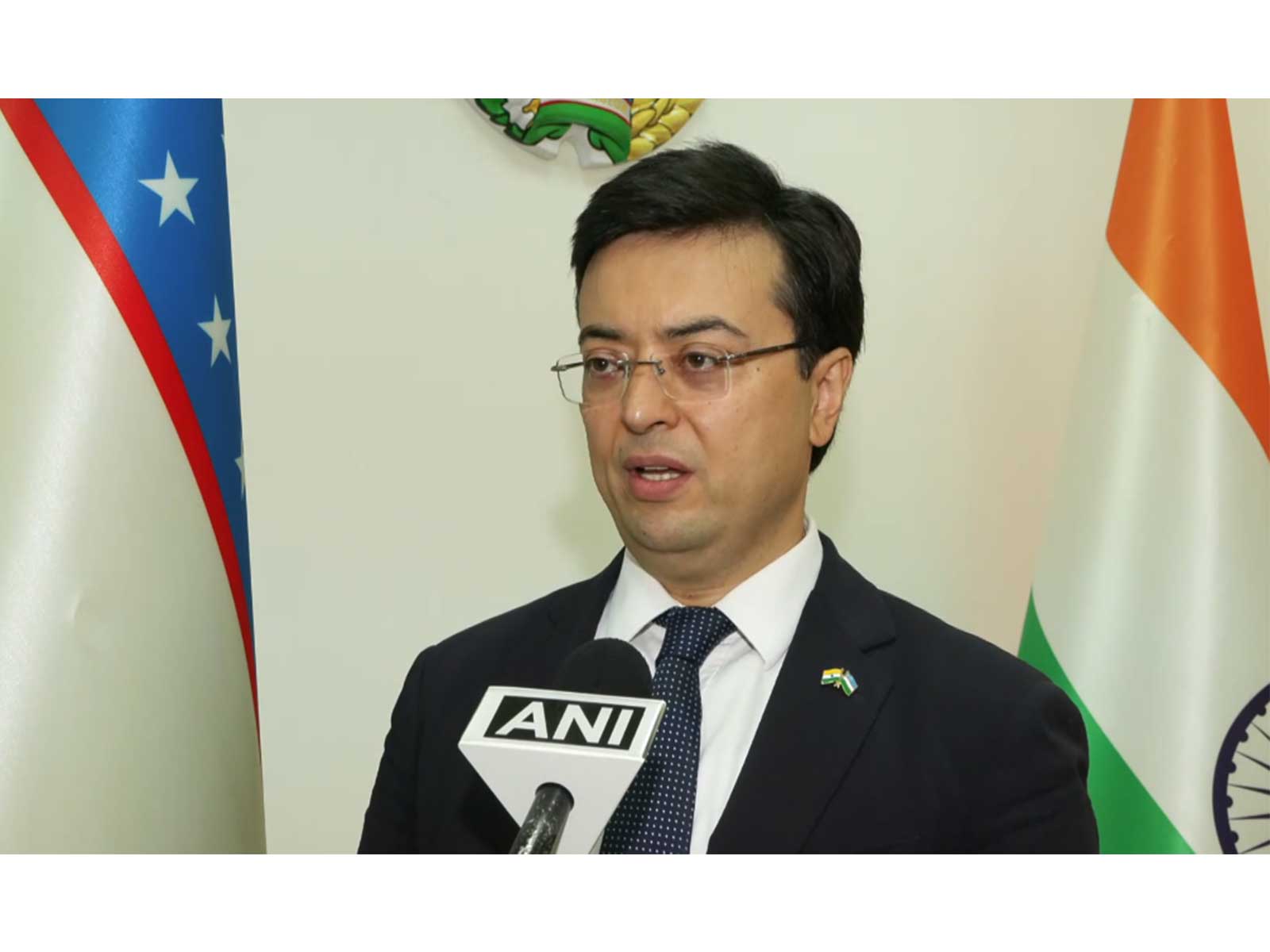 Uzbekistan's Ambassador to India Sardor Mirzayusupovich Rustambaev (Photo/ANI)