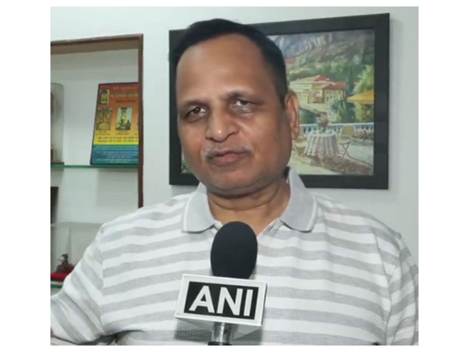 Former Delhi minister and AAP leader Satyendar Jain (Photo/ANI)