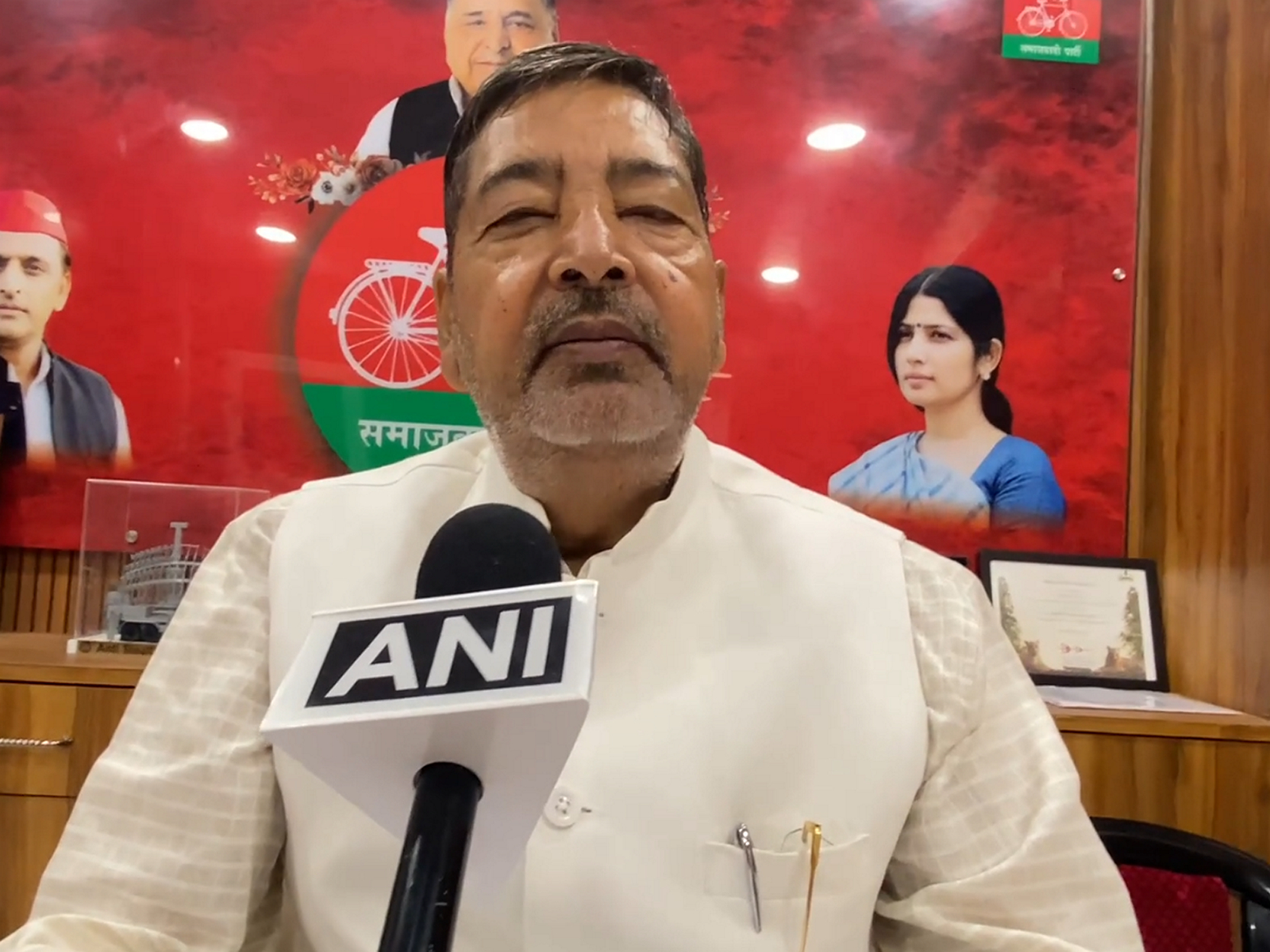 Samajwadi Party MP Virendra Singh (Photo/ANI)
