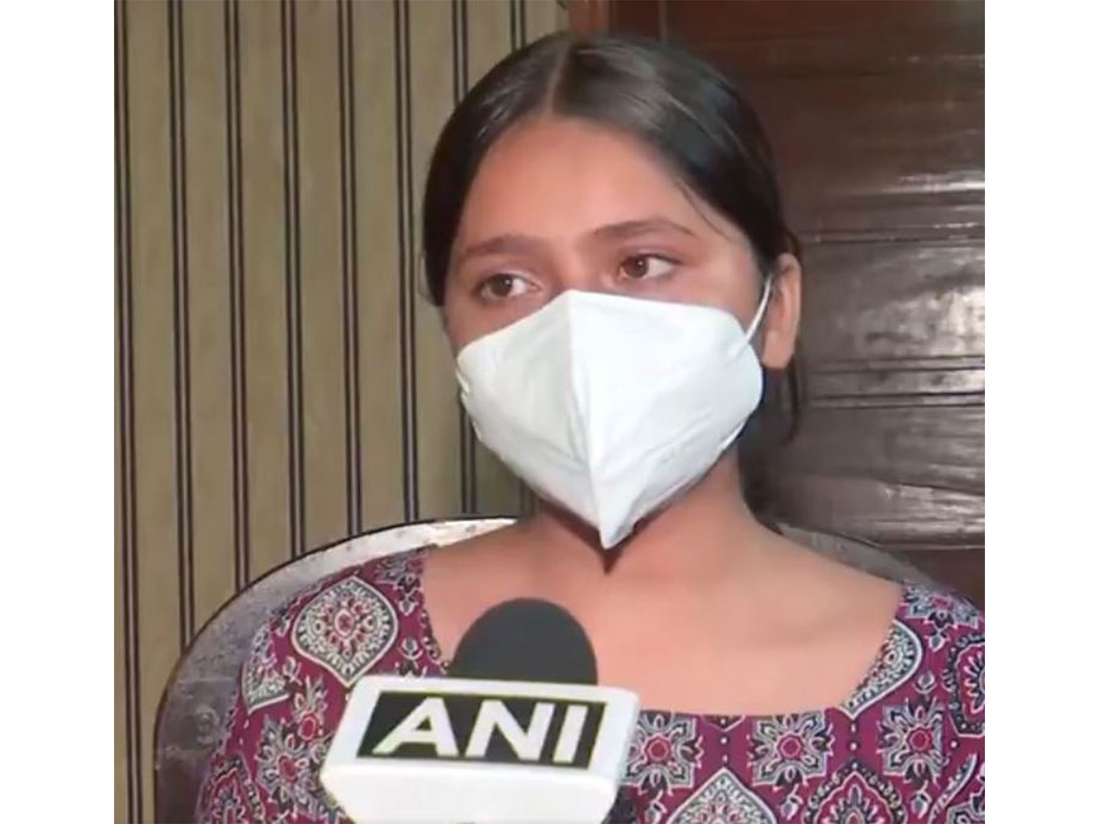CJP protester Nishu Azad (Photo/ANI)