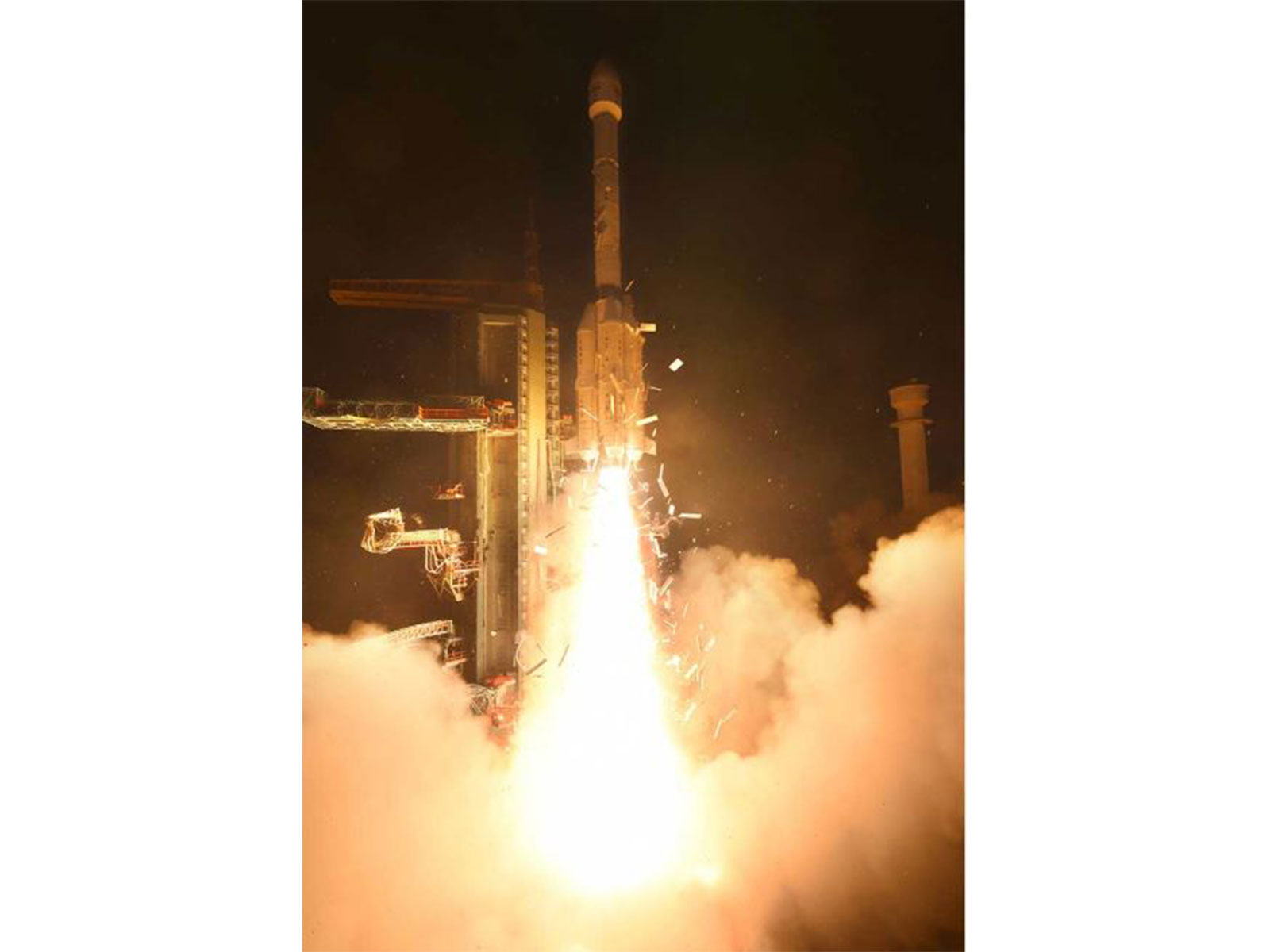 India's first imaging satellite from geosynchronous orbit GSLV-F17/EOS-05 (Photo/@isro)