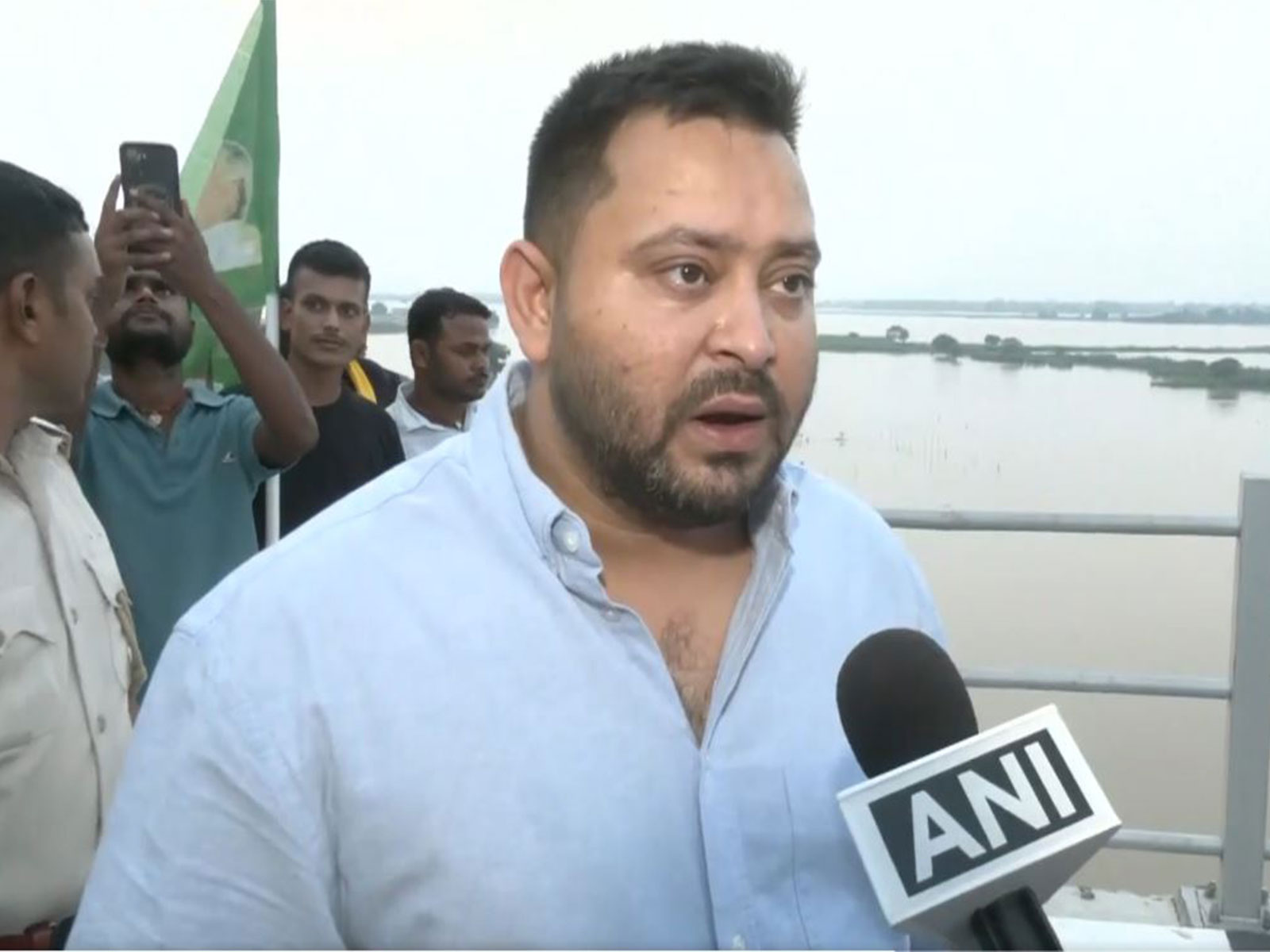 RJD leader and Leader of the Opposition in the Bihar Assembly Tejashwi Yadav (Photo/ANI)