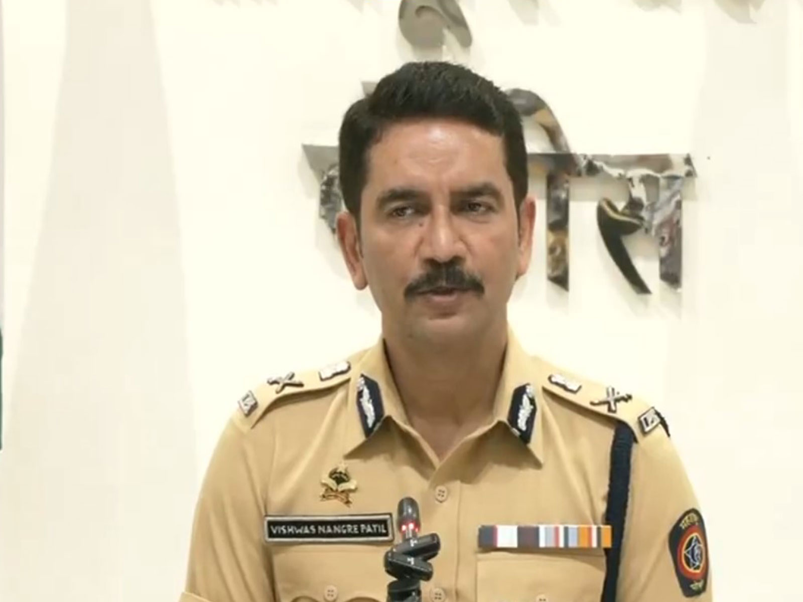 Nagpur Police Commissioner Vishwas Nangre Patil (Photo/ANI)
