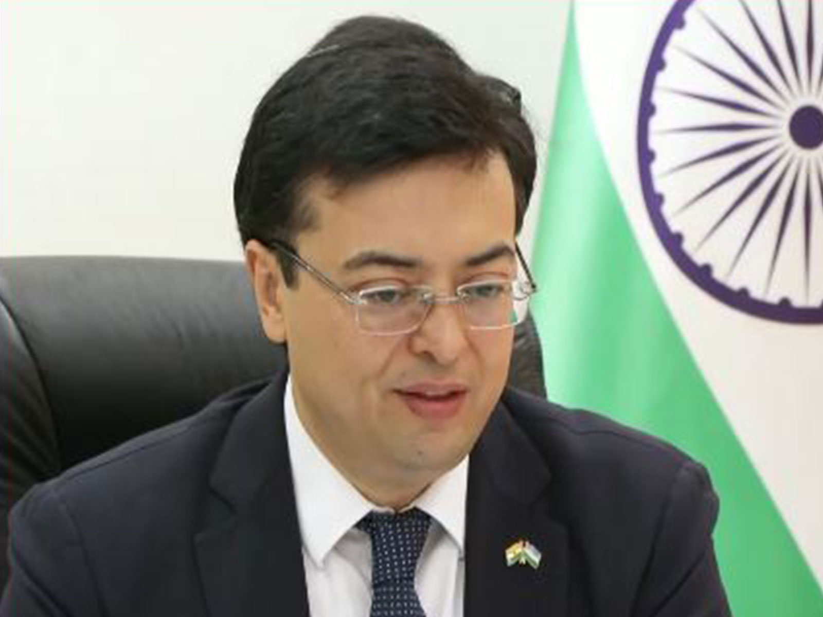 Uzbekistan Ambassador to India Sardor Mirzayusupovich Rustambaev (Photo/ANI)