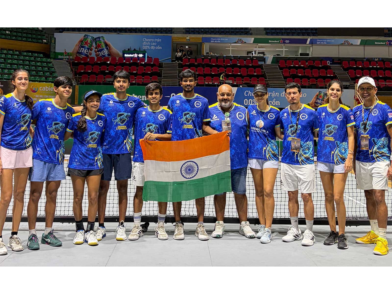 Indian pickleball contingent. (Photo: Indian Pickleball Association)