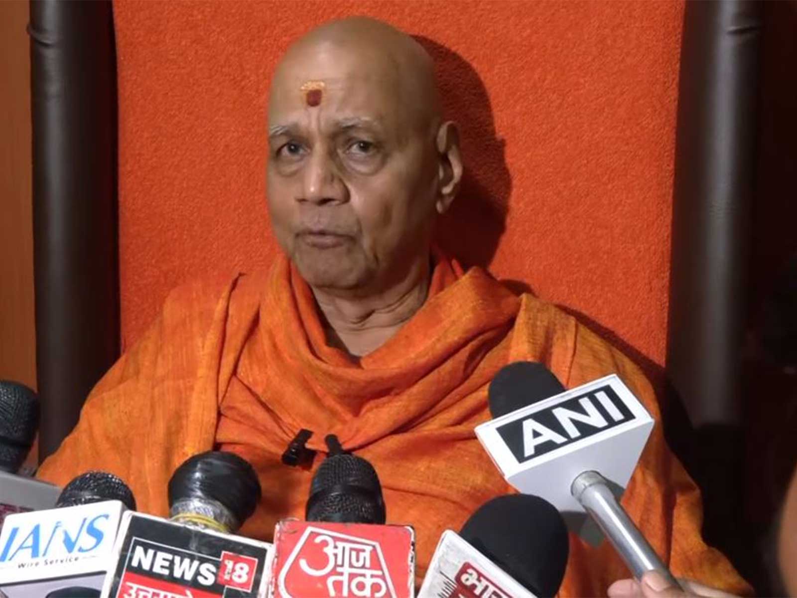 Shri Ram Janmabhoomi Teerth Kshetra Trust General Secretary Govind Dev Giri (Photo/ANI)