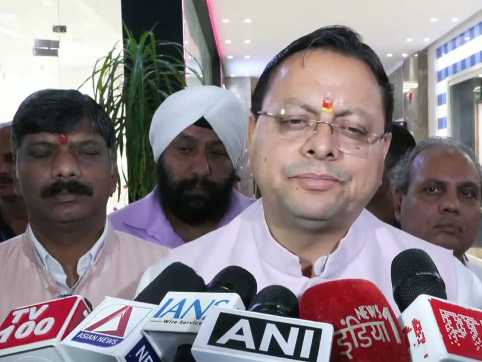 Uttarakhand CM Pushkar Singh Dhami (Photo/ANI)