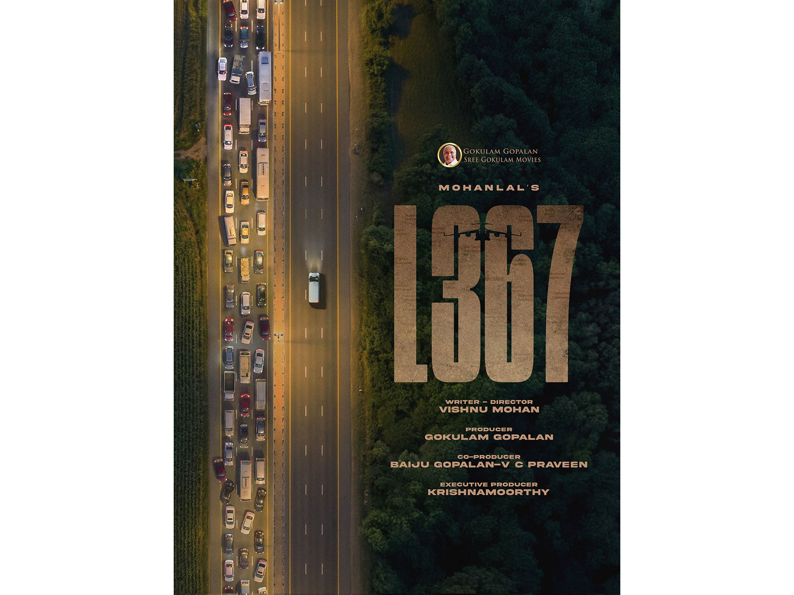 Poster of 'L367' (Image source/X@Mohanlal)