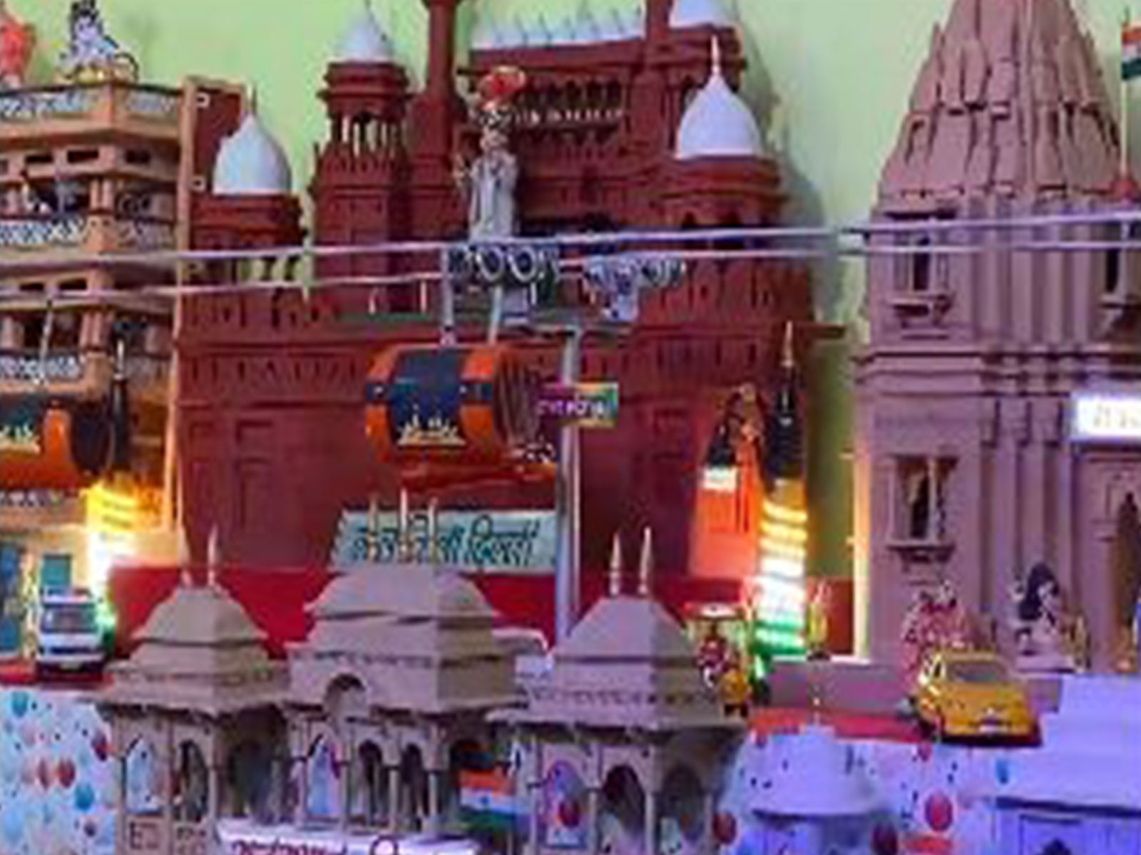 Visuals of the ropeway tableau (Photo/ANI)