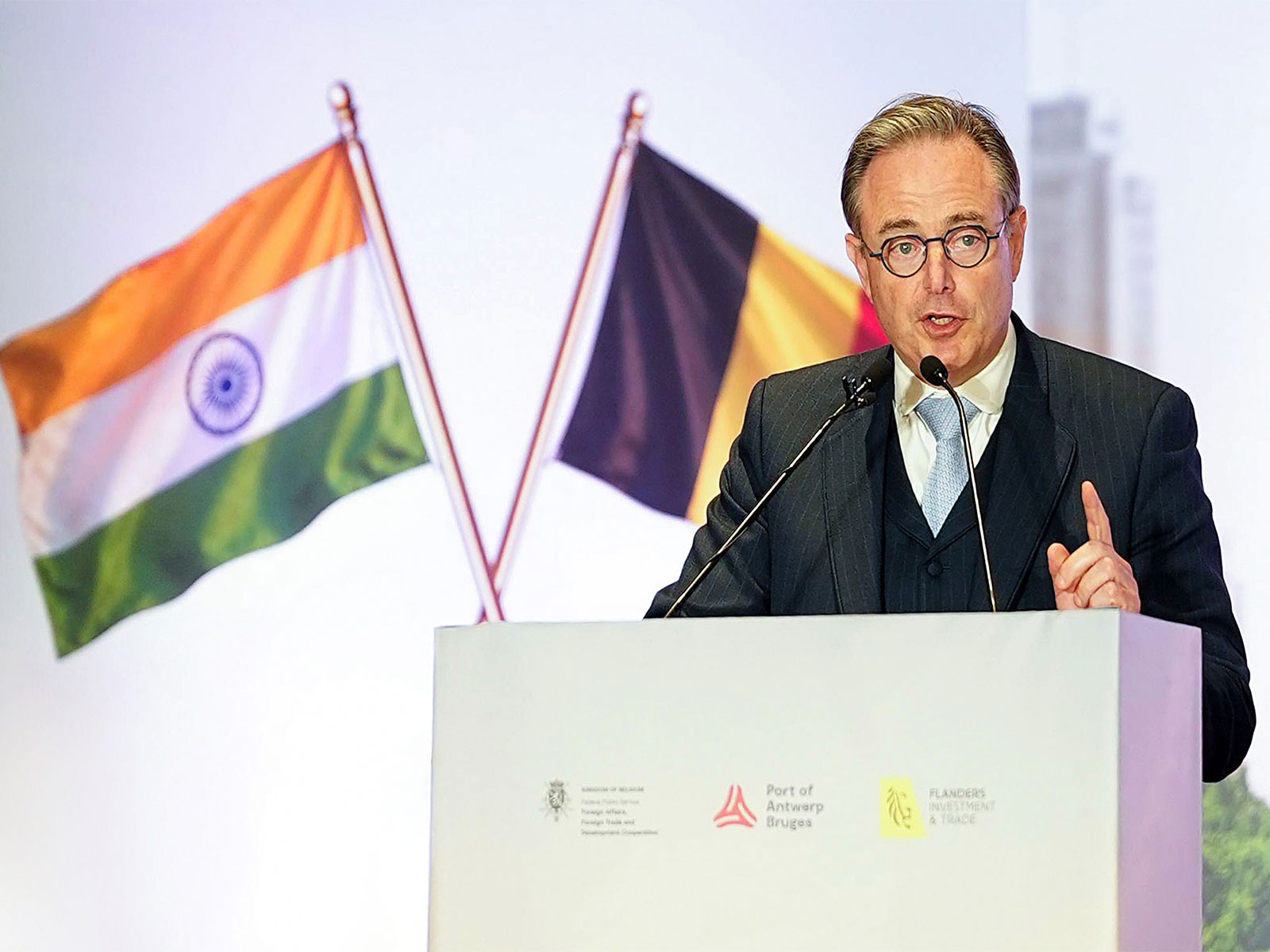 Belgium Prime Minister Bart De Wever (Photo/X@CMOMaharashtra)