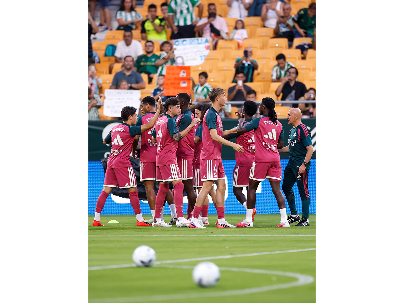 Real Madrid players in action (Photo: X/@realmadrid)