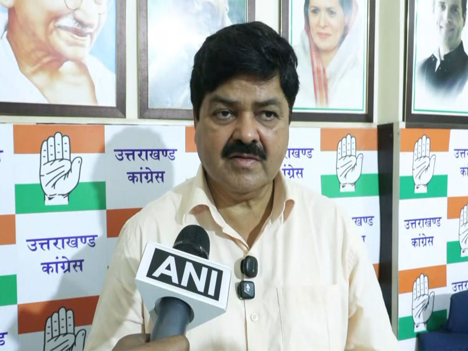 Congress Uttarakhand president Karan Mahara (Photo:ANI) 