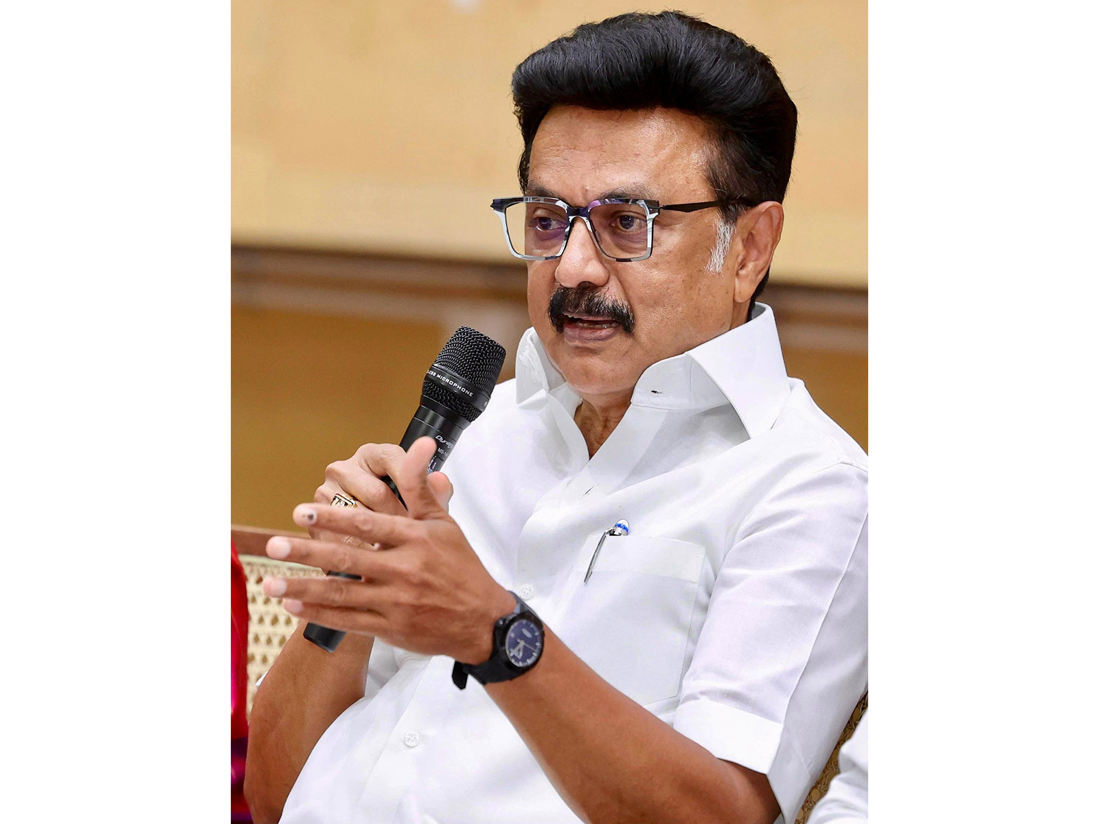 Former Tamil Nadu Chief Minister and Dravida Munnetra Kazhagam (DMK) chief MK Stalin (File Photo/ANI)