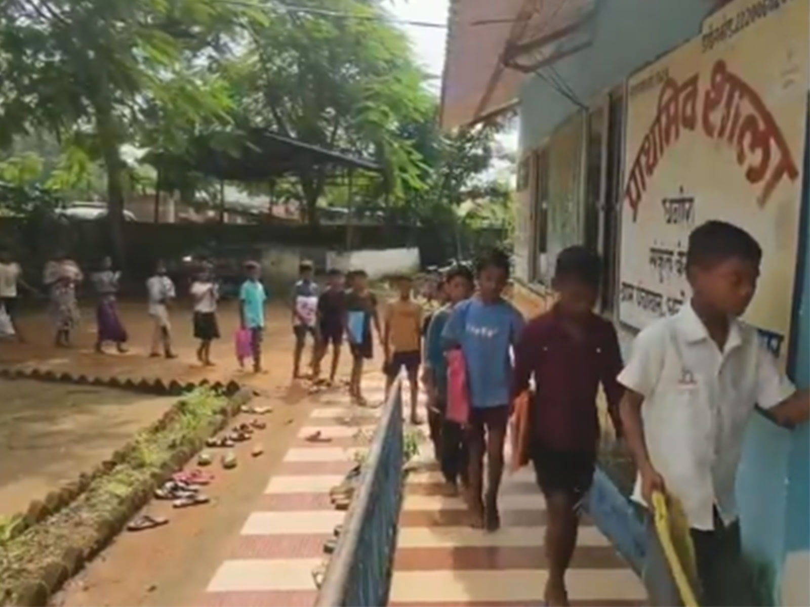 Students arrive at coaching classes (Photo/ANI)