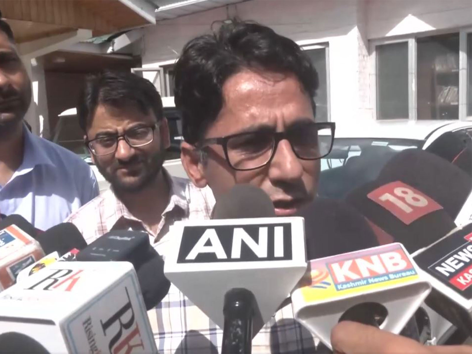 Joint Director Information, Kashmir, Syed Shahnawaz Bukhari (Photo/ANI)