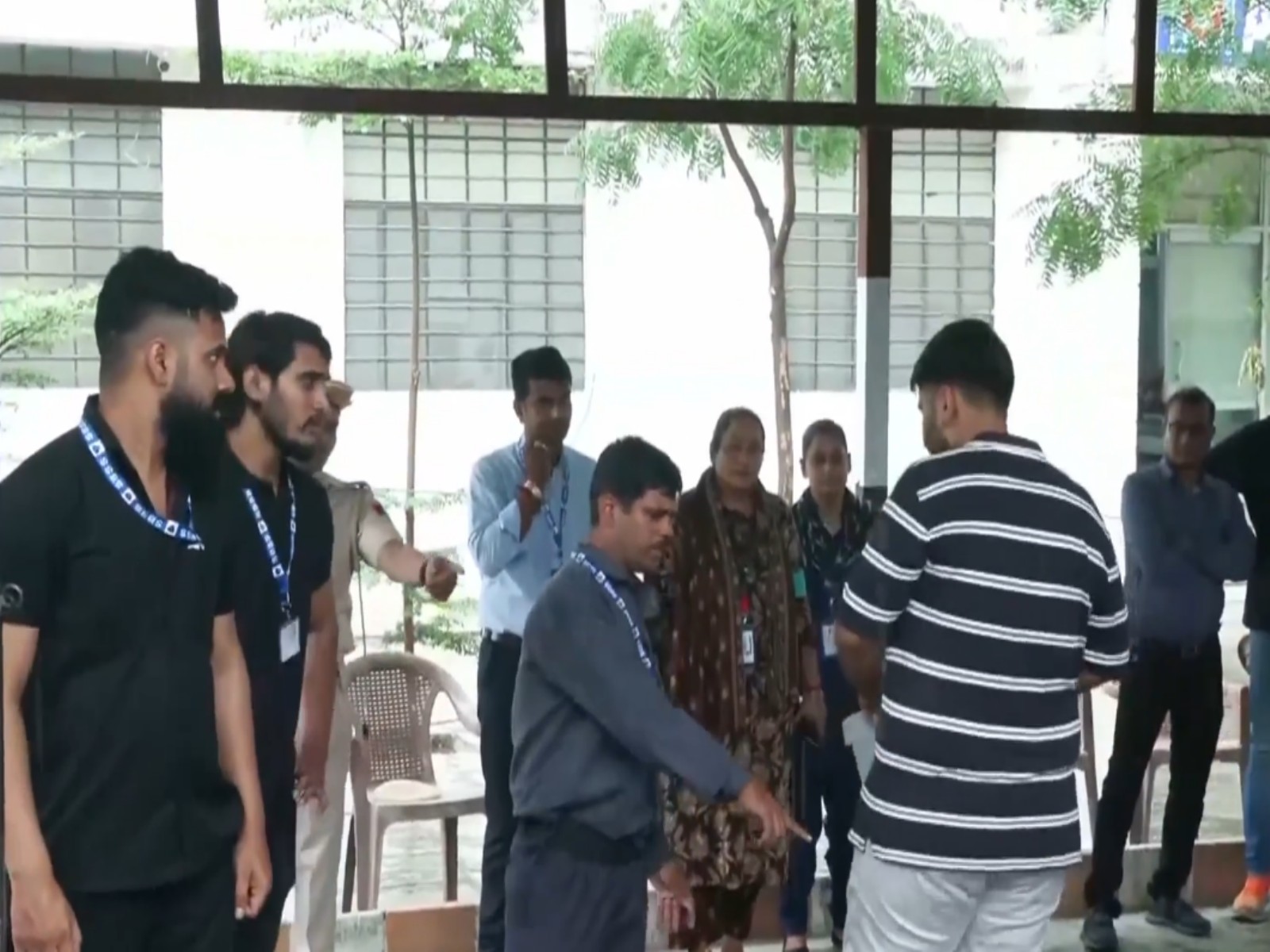 Visuals from Alankar Mahila PG College (Photo/ANI)